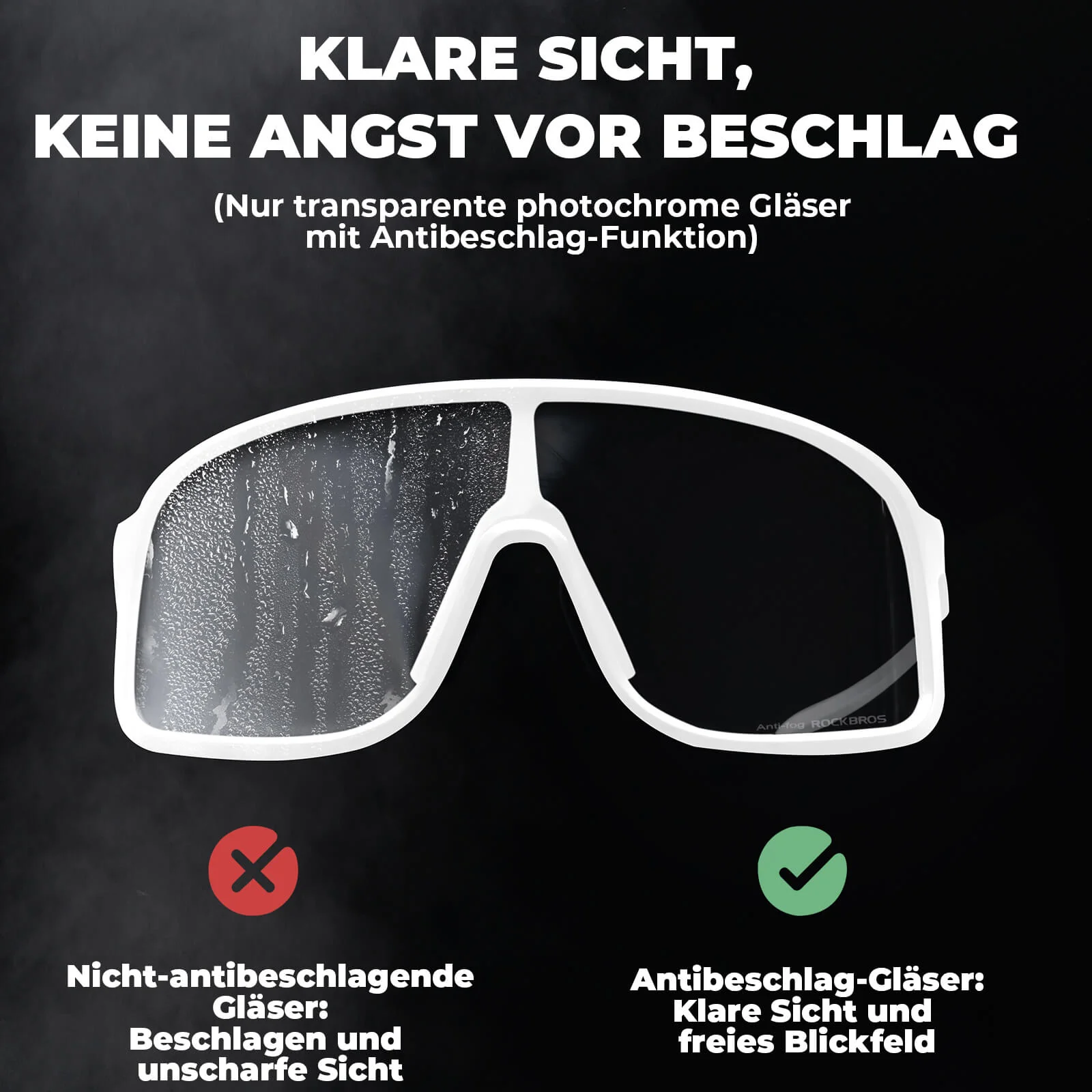 Anti-Beschlag Sonnenbrille Selbsttönend – SHOWDOW Serie - Image 10