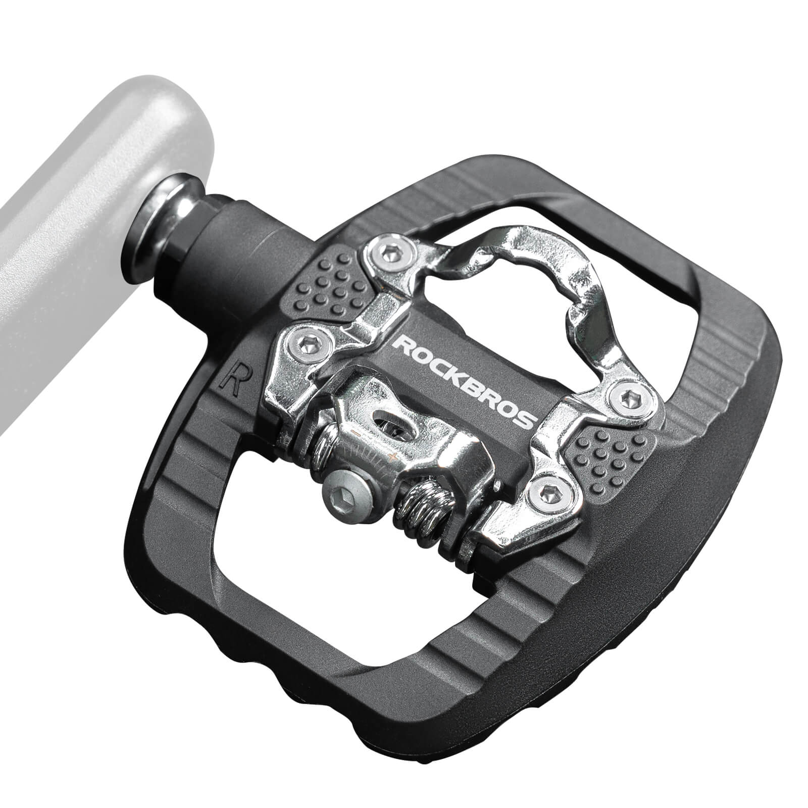 SPD-Klickpedale & Plattformpedale 2-in-1 inkl. Cleats 9/16" - Image 2