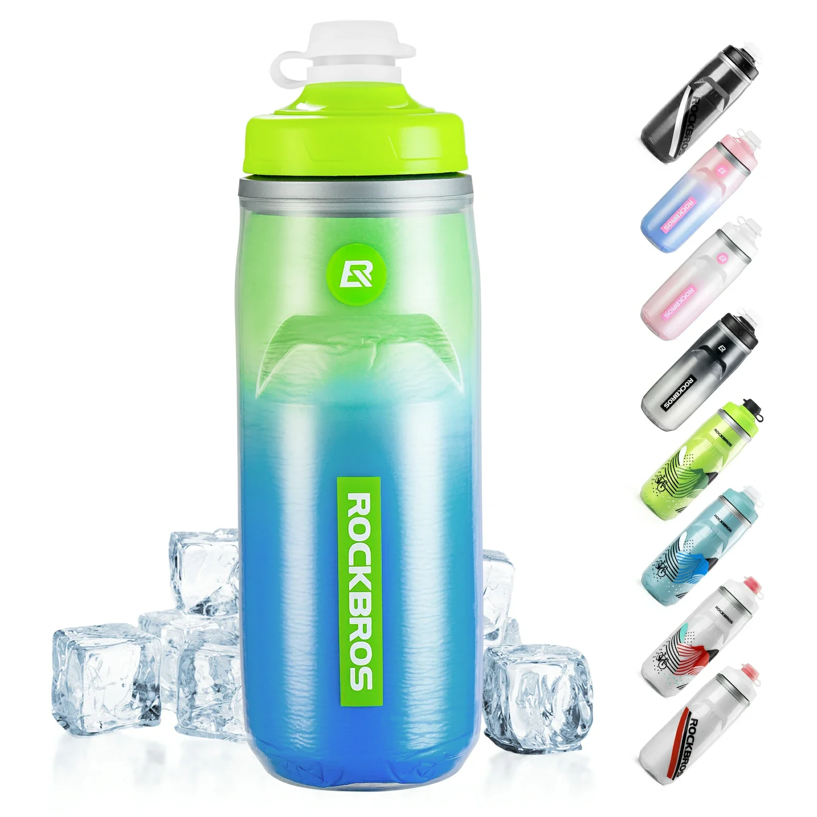 Trinkflasche Fahrrad 620 ml 5 H Kühlenhalten - Image 14