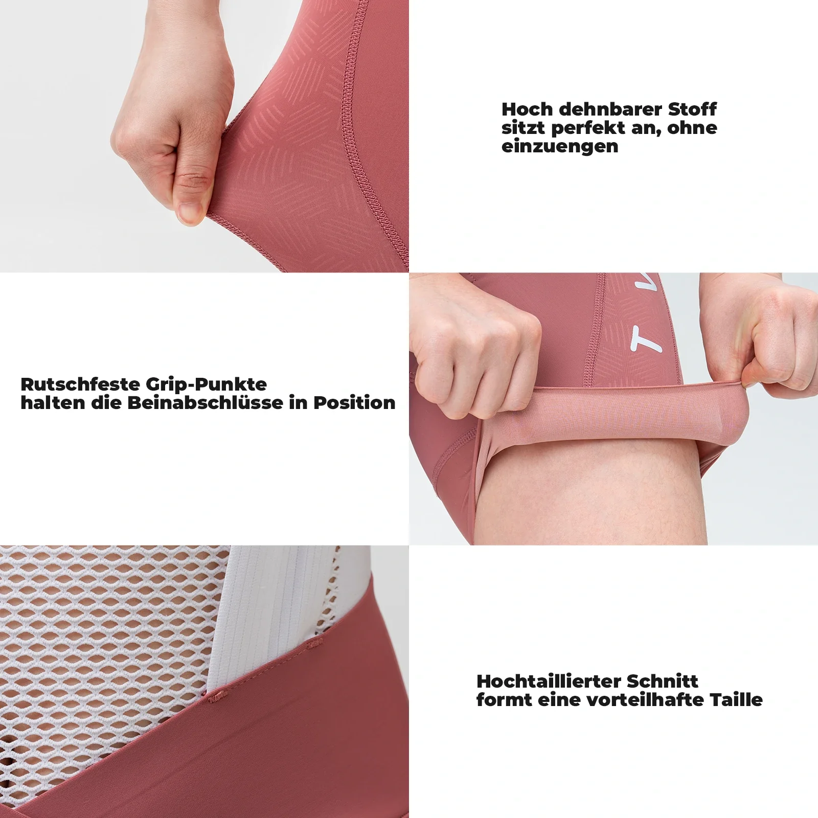 TVI Fahrrad Trägerhose Damen, Kurz Gepolstert Fahrradhose Sommer - Image 9