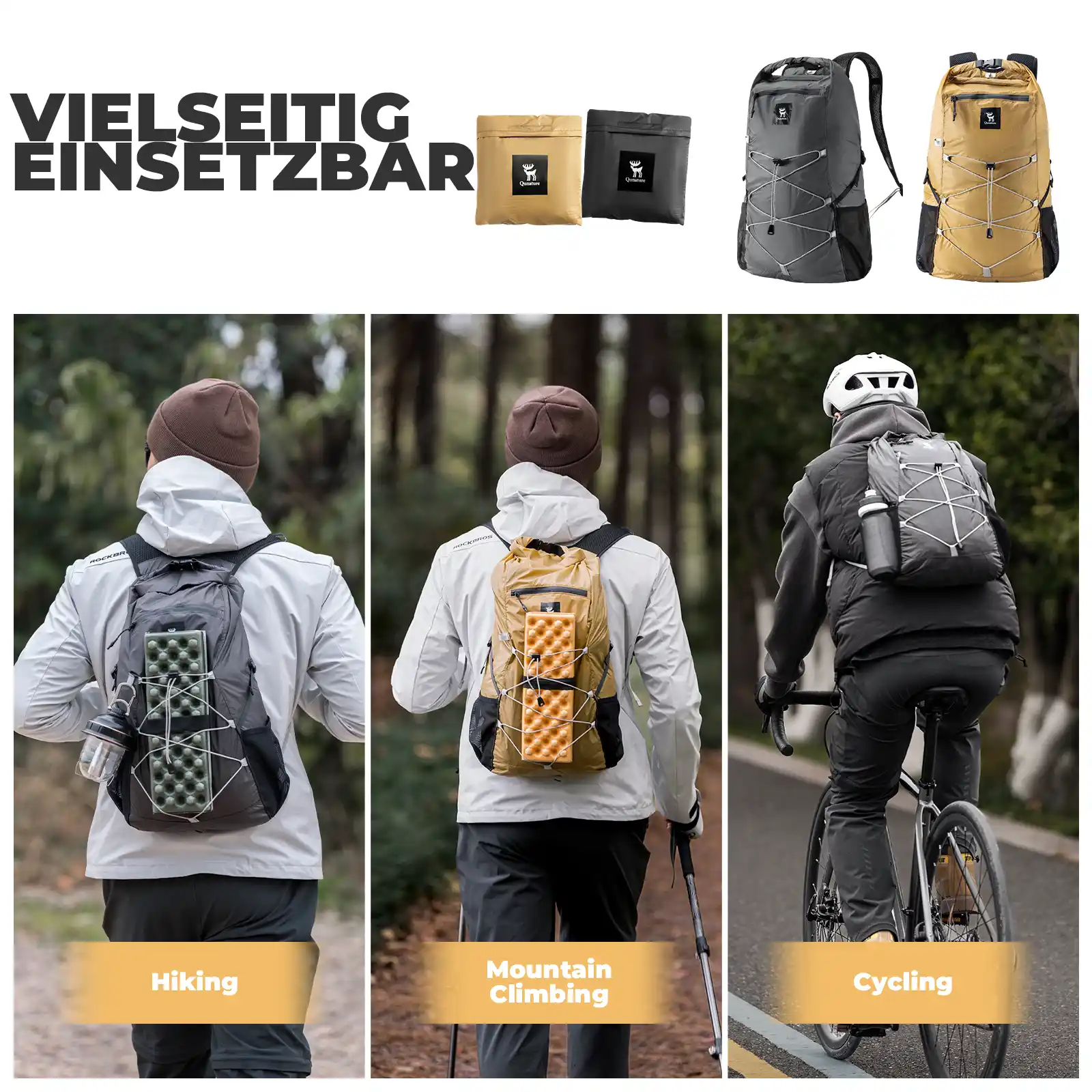 Ultraleichter Packbarer Rucksack - Image 10