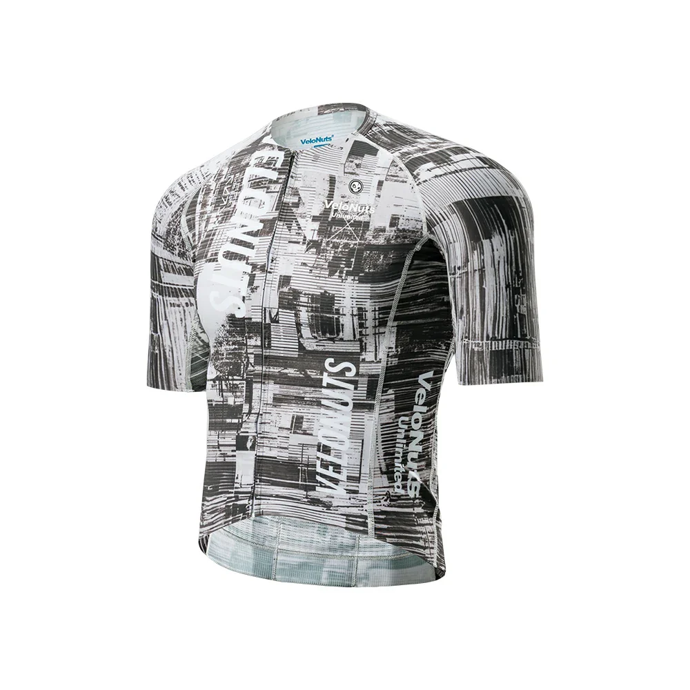 Velonuts Ultra Short Herren Radtrikot Kurzarm Grau - Image 3