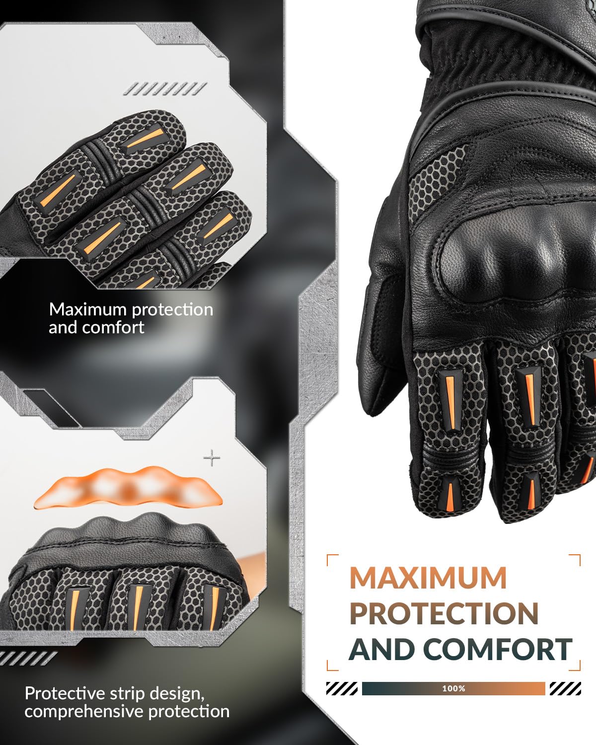 Winter Fahrrad Handschuhe mit Touchscreen Funktion - Image 7